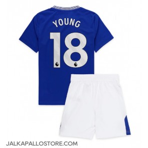 Everton Ashley Young #18 Kotipaita Lapsille 2024-25 Lyhythihainen (+ shortsit)